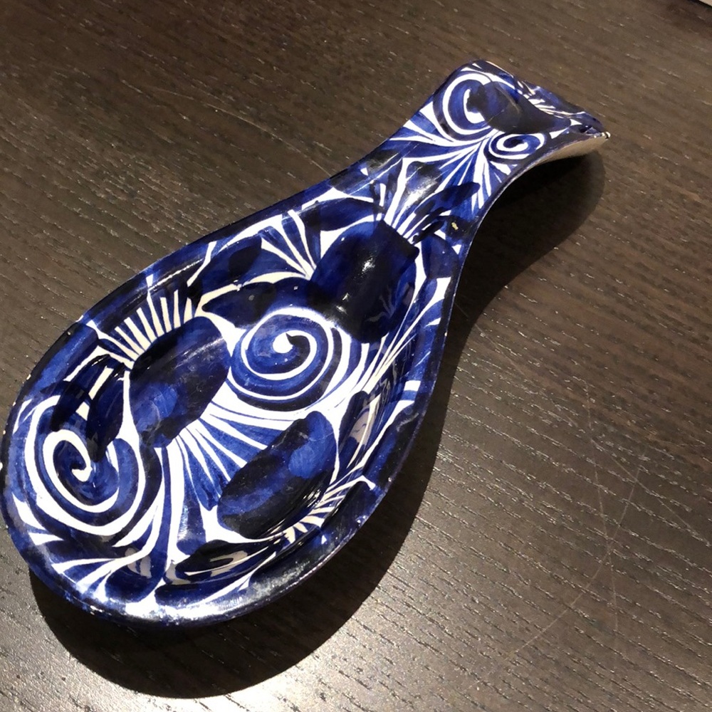 Spoon holder artesian Mexican
